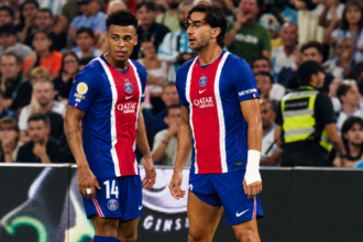 Désiré Doué et Ferran Torres (Ligue 1+)