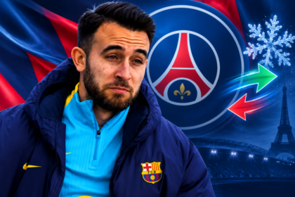 Eric Garcia (Crédit photo Barça, montage vipsg.fr)