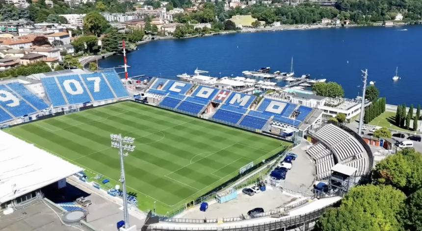 Le stade de Côme (crédit photo mega stadium)
