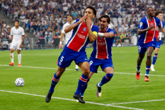Marquinhos et Ferran Torres PSG
