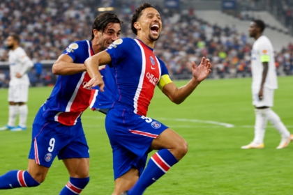 Marquinhos et Ferran Torres - PSG