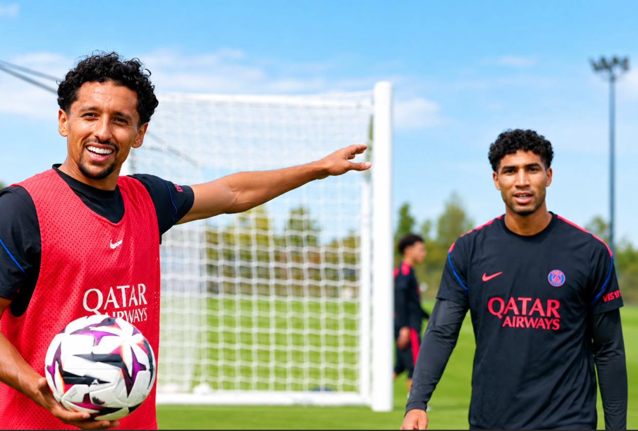 PSG : Achraf Hakimi forfait pour le Classique face à l’OM