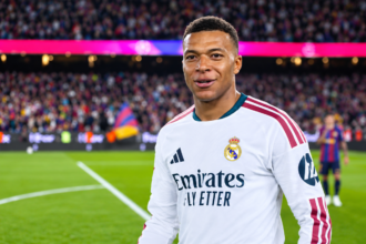 Kylian Mbappé (crédit photo Liga)