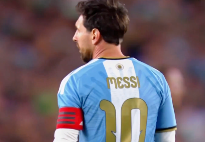 Lionel Messi (crédit photo L'Equipe TV)