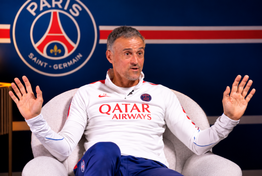 Luis Enrique (crédit photo PSG.fr)