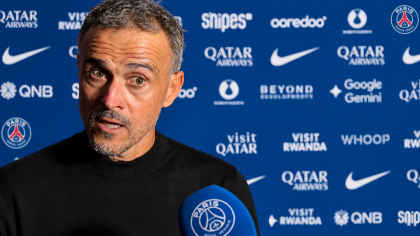 Luis Enrique (crédit photo PSG.fr)