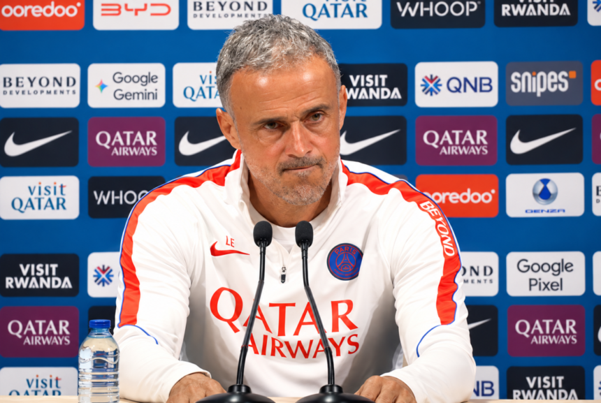 Luis Enrique (crédit photo PSG.fr)