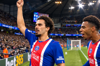 Vitinha et Doué PSG
