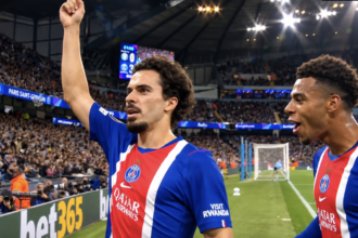 Vitinha et Doué PSG